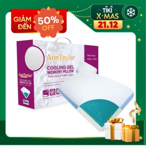 Gối nằm Jean Perry Memory Foam AT Cooling Gel 56x36x13cm