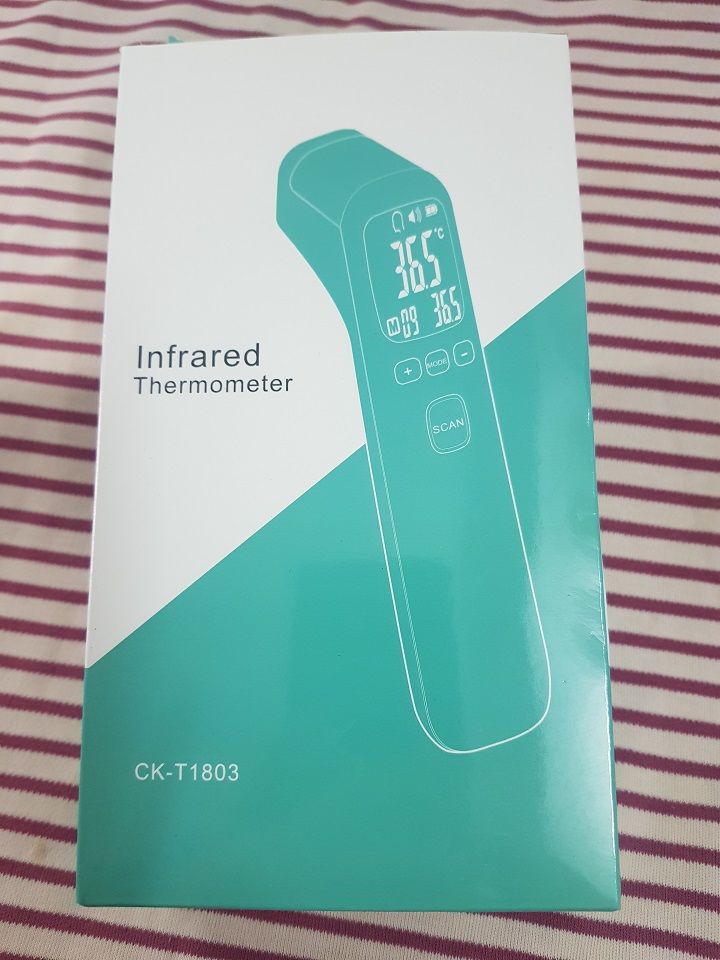 Máy đo nhiệt kế hồng ngoại đo trán đo tai Infrared Thermometer - Máy đo nhiệt độ cơ thể - Hàng chính hãng
