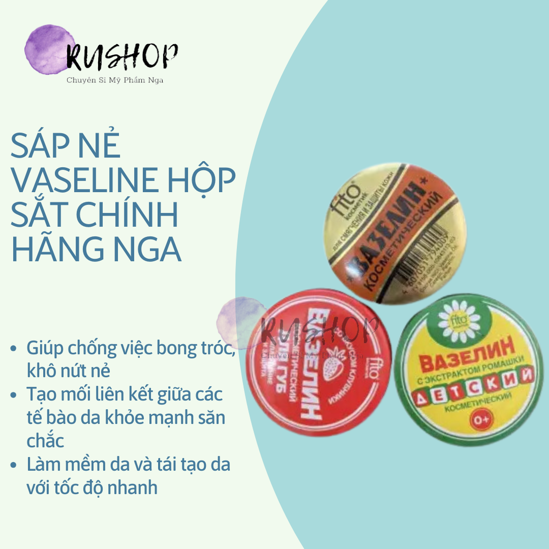 Sáp nẻ Nga Fito Cosmetic 10gr dưỡng ẩm chống nứt nẻ