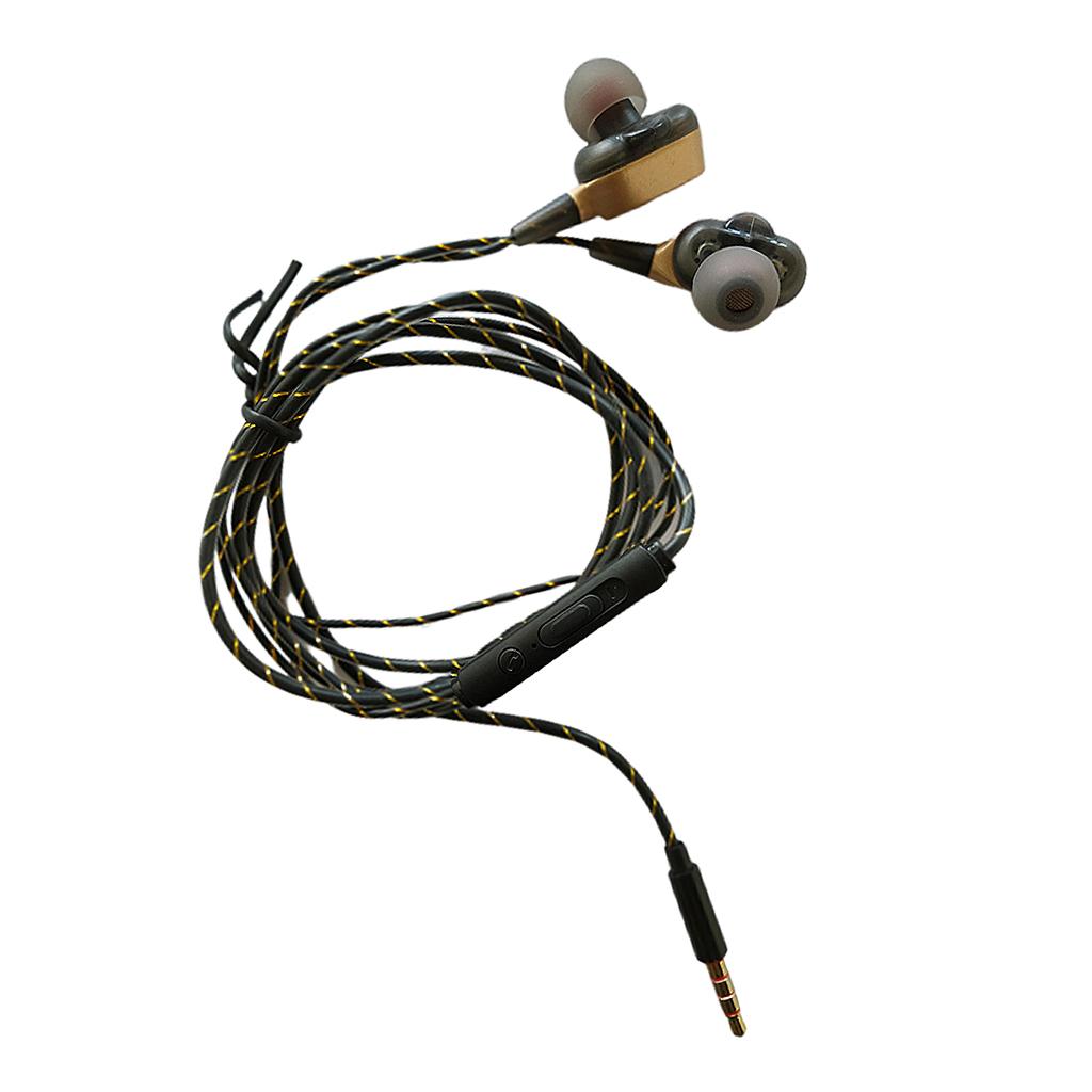 Tai Nghe Dây Tai Nghe Thể Thao Trong Tai Tai Nghe Kèn đôi HiFi Bass