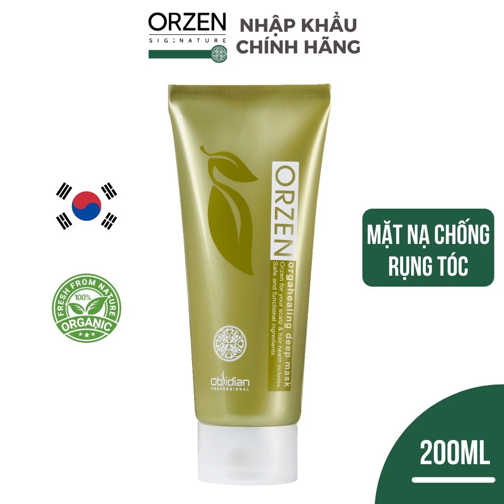 Mặt nạ Orzen chống rụng tóc nhập khẩu Hàn Quốc 200ml, hàng chính hãng