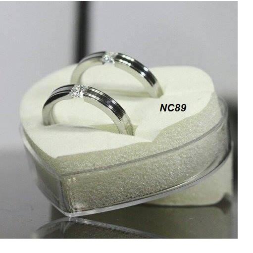 Nhẫn đôi tình nhân inox NC89 giá 1 chiếc