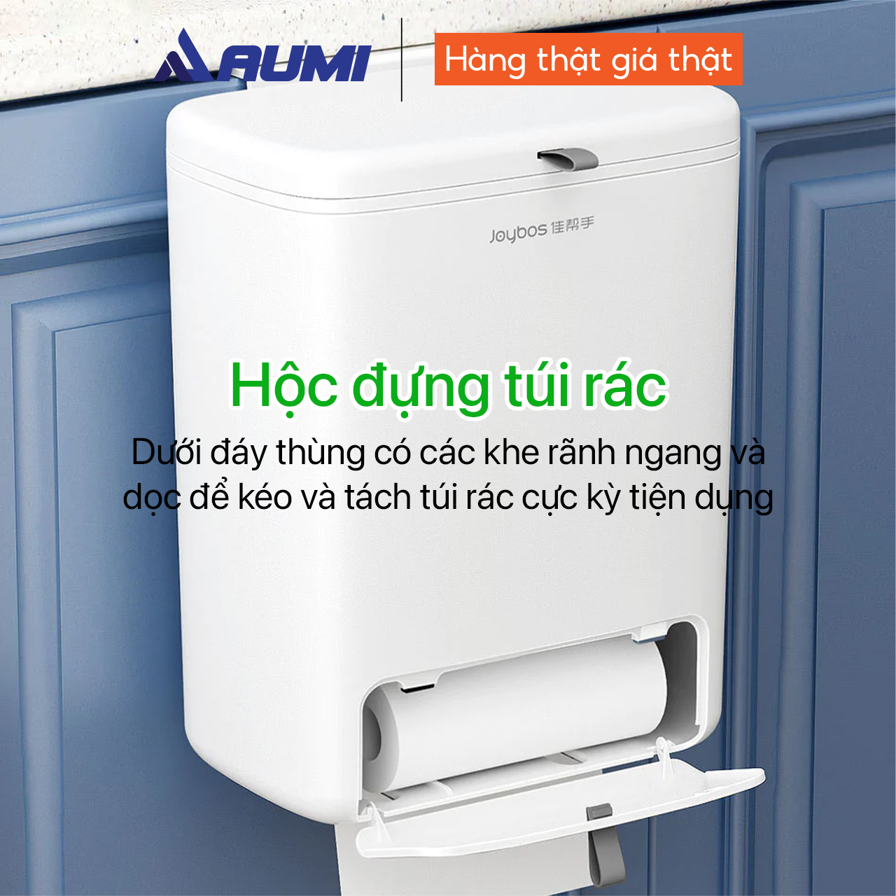 Thùng rác treo tủ bếp Joybos HG01