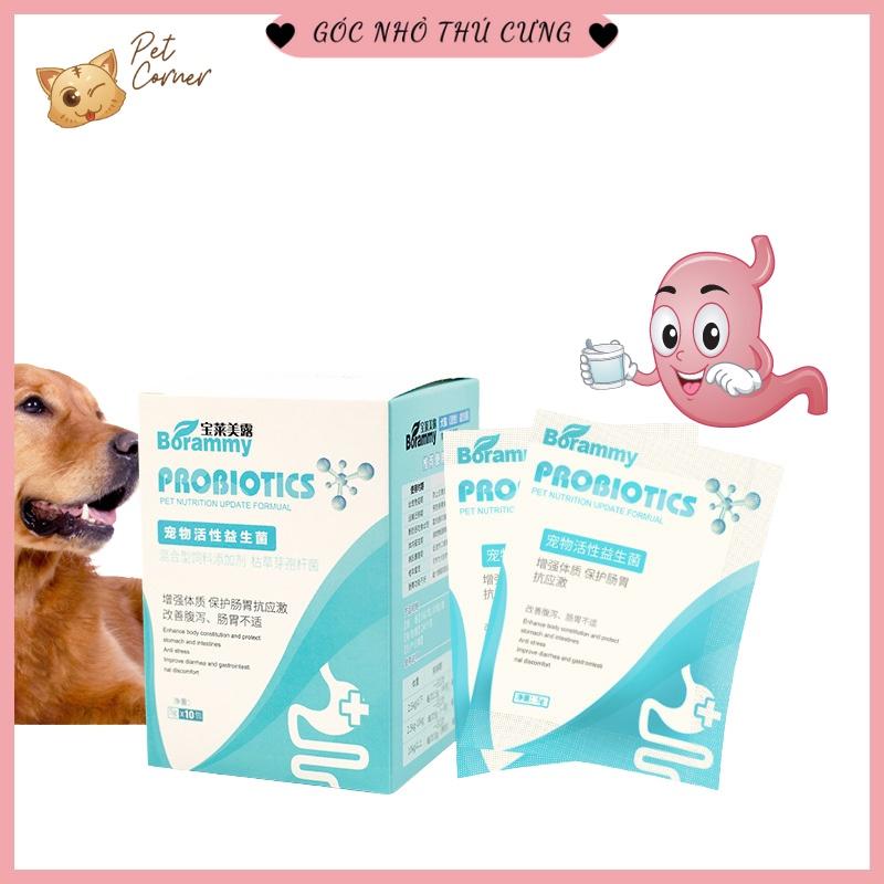Men tiêu hóa cho chó mèo Borammy Probiotics