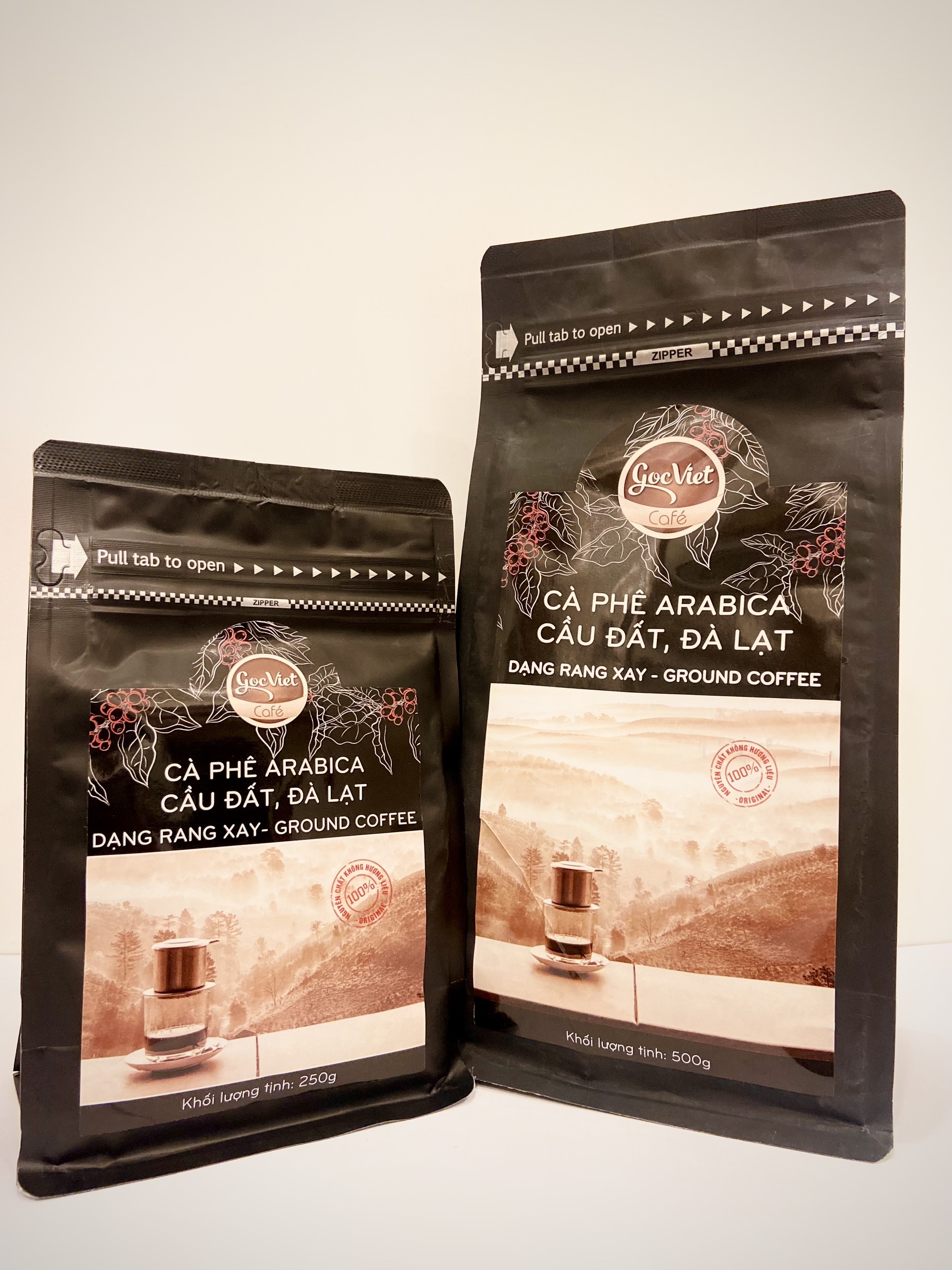 Cà phê Arabica Cầu  Đất Đà Lạt - 250 g
