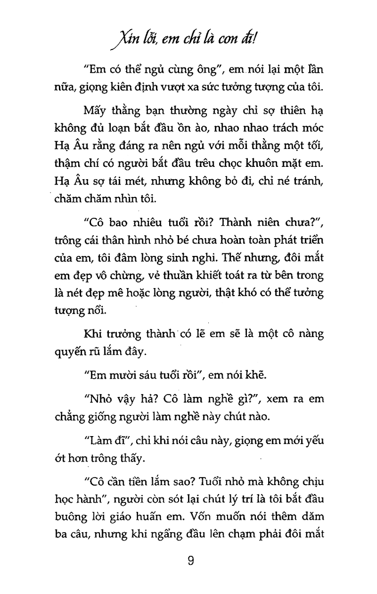 Xin Lỗi Em Chỉ Là Con Đĩ (Tái Bản)