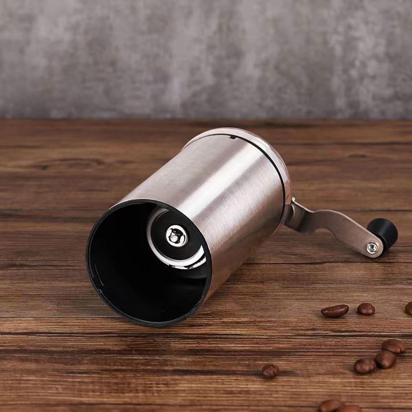 Manual Coffee Grinder Handheld Hand Crank Coffee Mill for Bar Office Outdoor