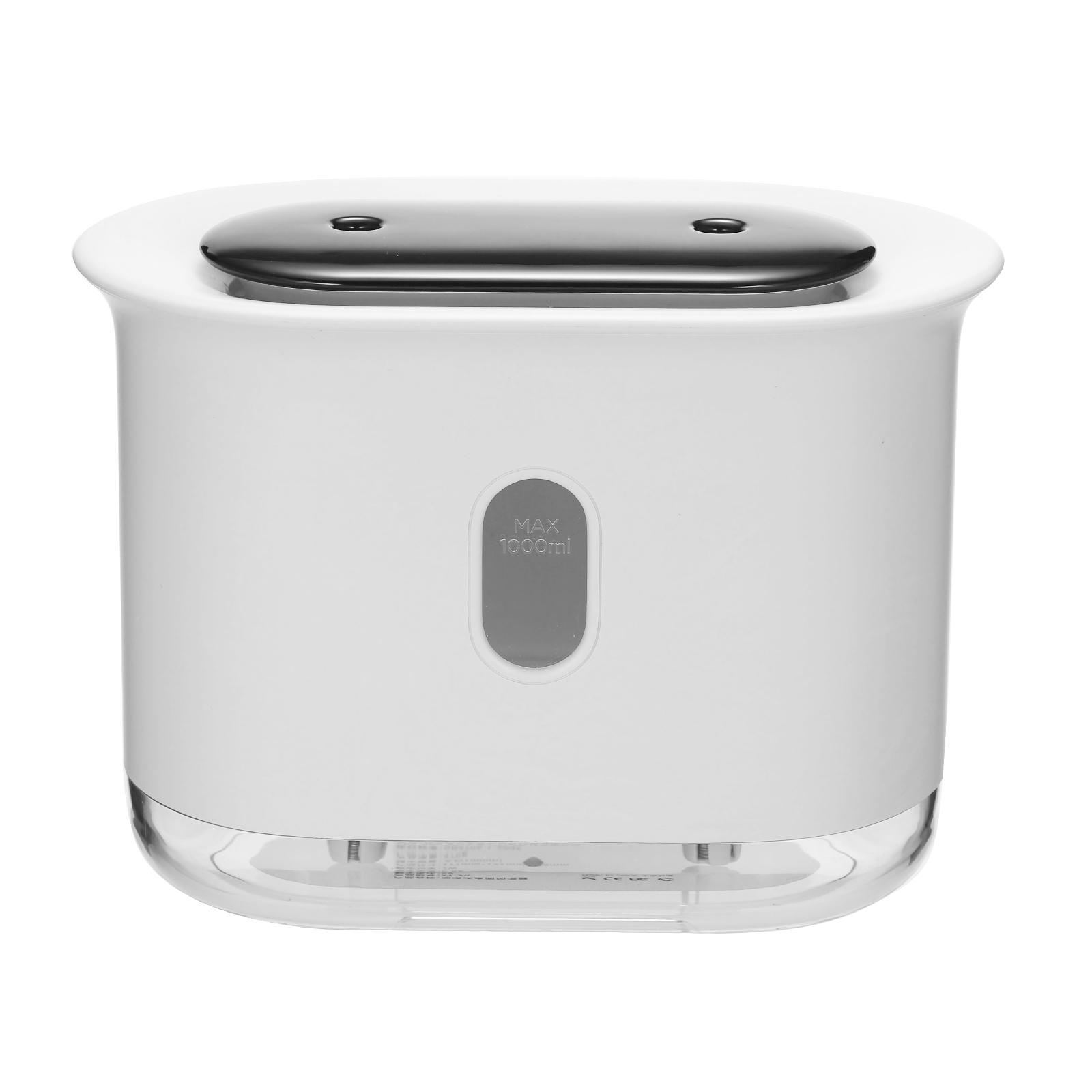 Máy tạo ẩm để bàn, máy phun sương làm mát, khuếch tán trong không khí, có đèn led, 1000mL