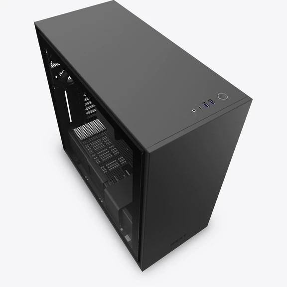 Vỏ Case Máy Tính NZXT H710 Màu Đen Sần- Hàng Chính Hãng