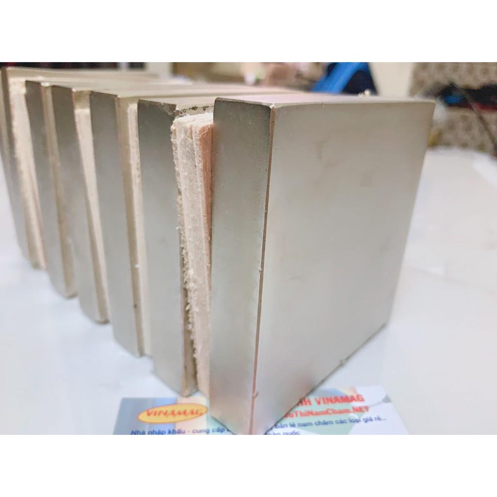 Nam châm hình vuông , nam châm vuông 100x100x20mm