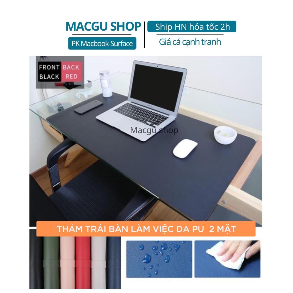 Thảm da trải Bàn làm việc Deskpad-Da PU không thấm nước, dễ lau chùi: 30*60cm; 40*80cm; 60 x 120cm