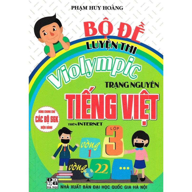 SÁCH - bộ đề luyện thi violympic trạng nguyên tiếng việt lớp 3 trên internet