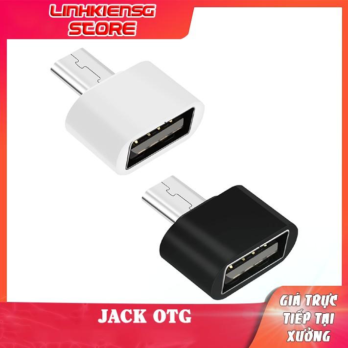 JAck chuyển Otg Type C / Cáp Otg Micro USB/Cáp Otg iphone