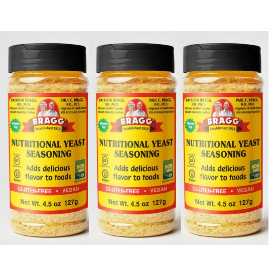 Nấm men Dinh Dưỡng Nutritional Yeast Bragg 127g - Nutritional Yeast Bragg 127g (combo 3 hộp)