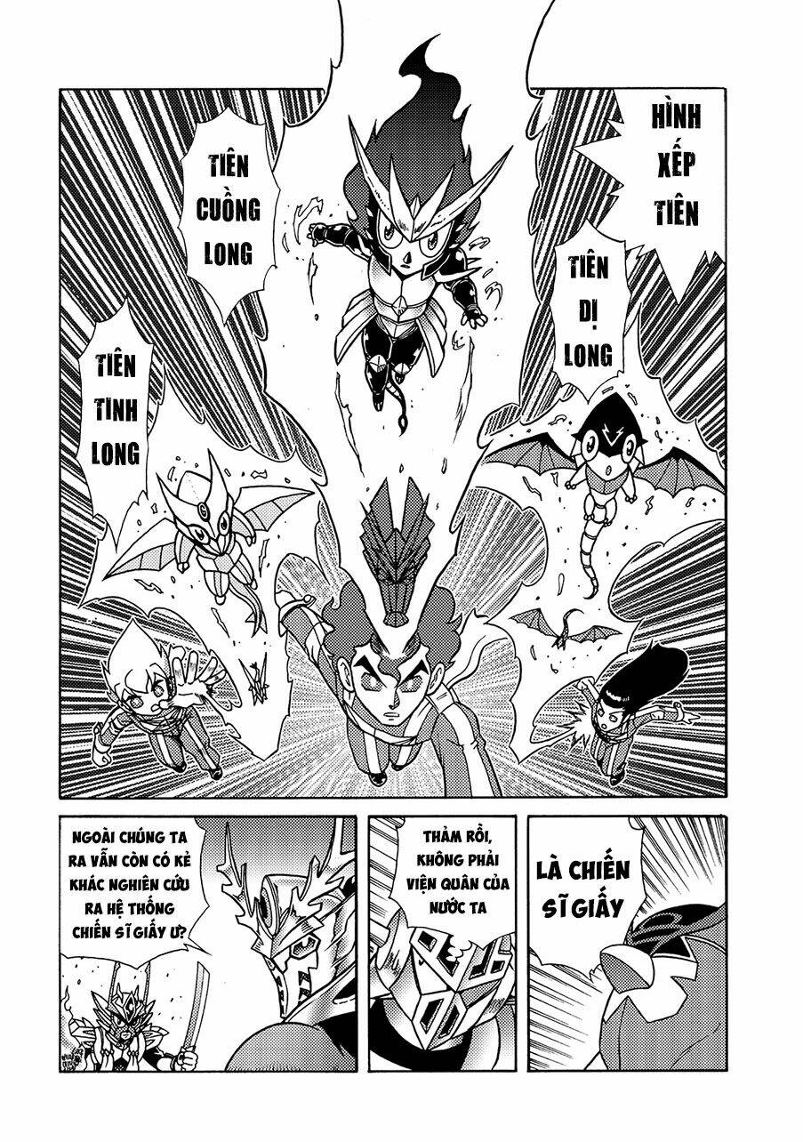 Hiệp Sĩ Giấy A chapter 13.1 4