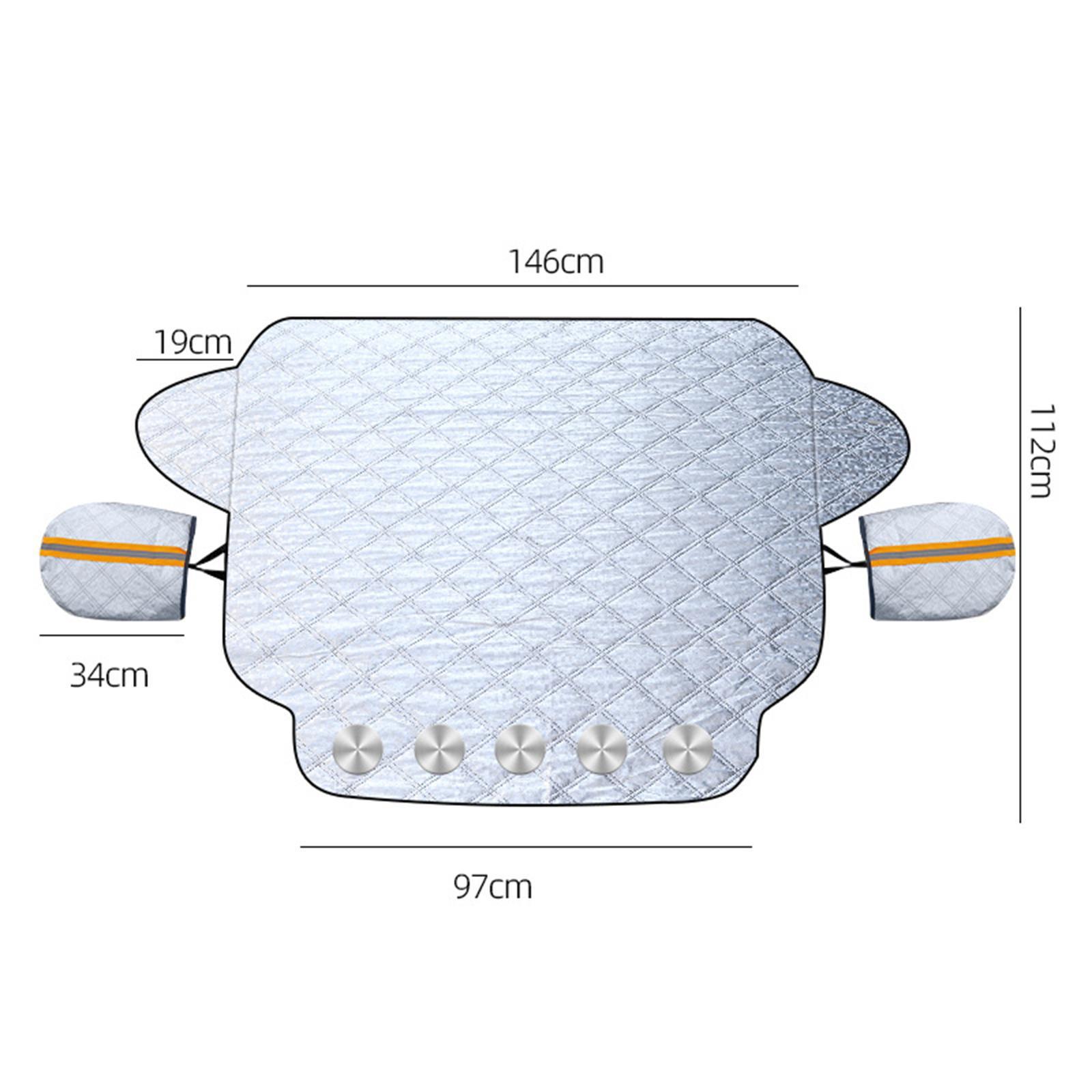 Winter Windshield Car Windshield Snow Cover Windscreen Snow for RV