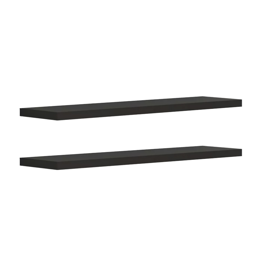 Bộ 2 Kệ gỗ treo tường SML80 - Kệ treo tường bằng gỗ trang trí tiết kiệm không gian cho Căn hộ
