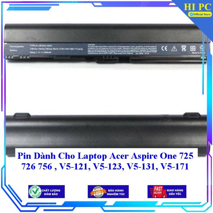 Pin Dành Cho Laptop Acer Aspire One 725 726 756 V5-121 V5-123 V5-131 V5-171 - Hàng Nhập Khẩu
