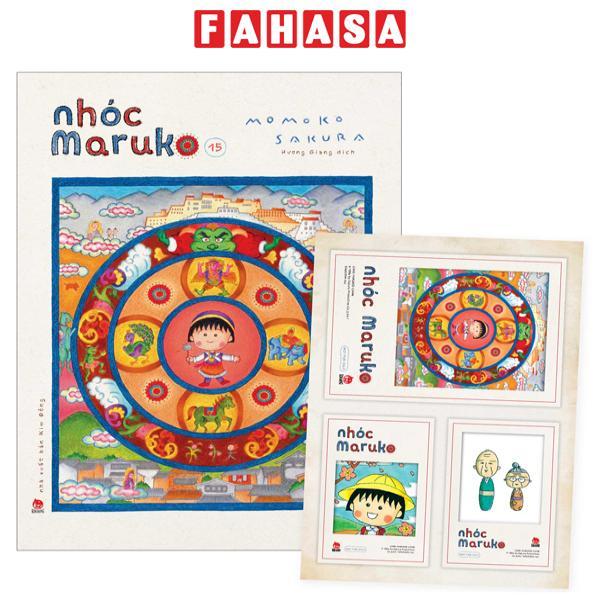Sách - Nhóc Maruko - Tập 15 - Tặng Kèm Set Postcard Polaroid