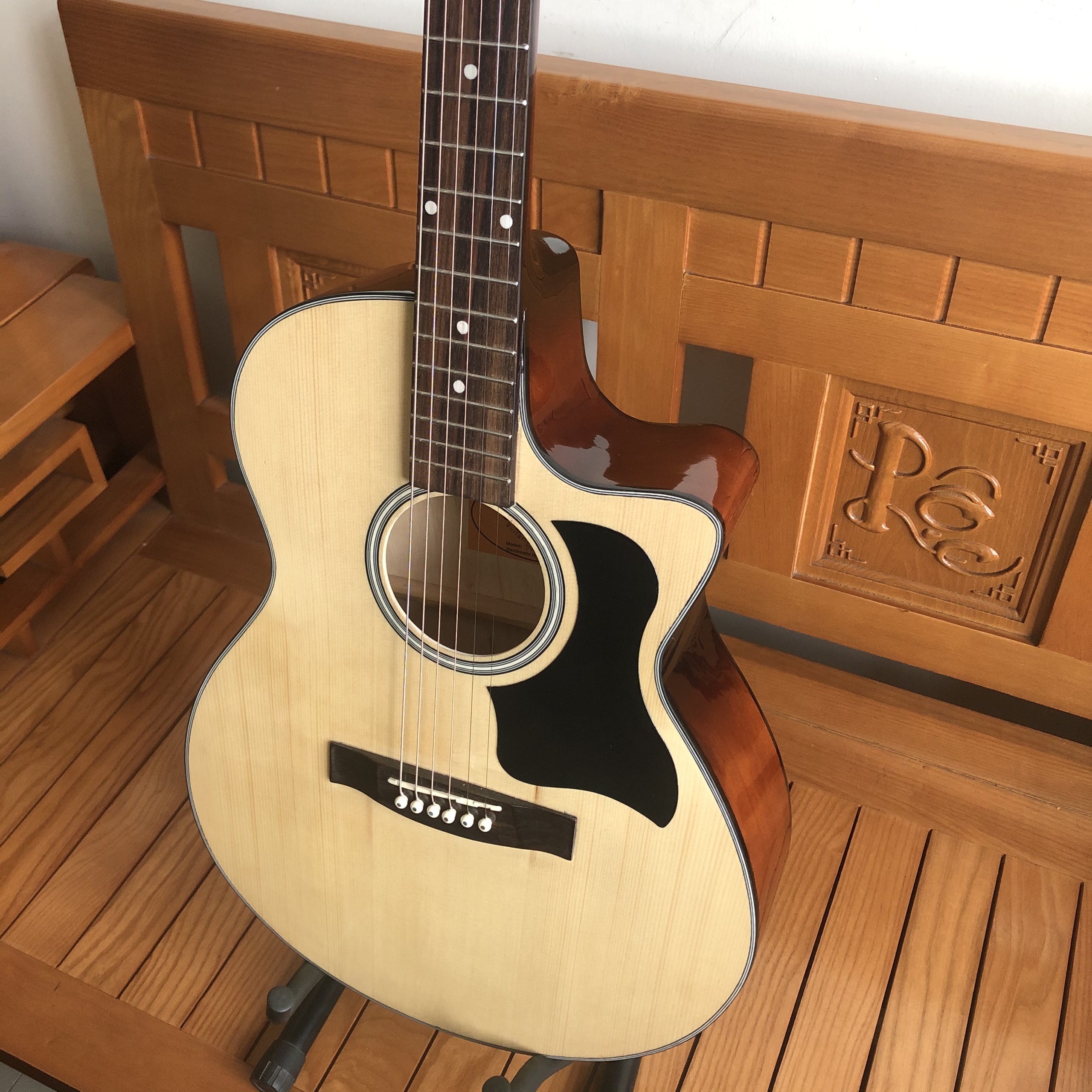 Đàn Guitar Acoustic DVE70 - Màu Gỗ