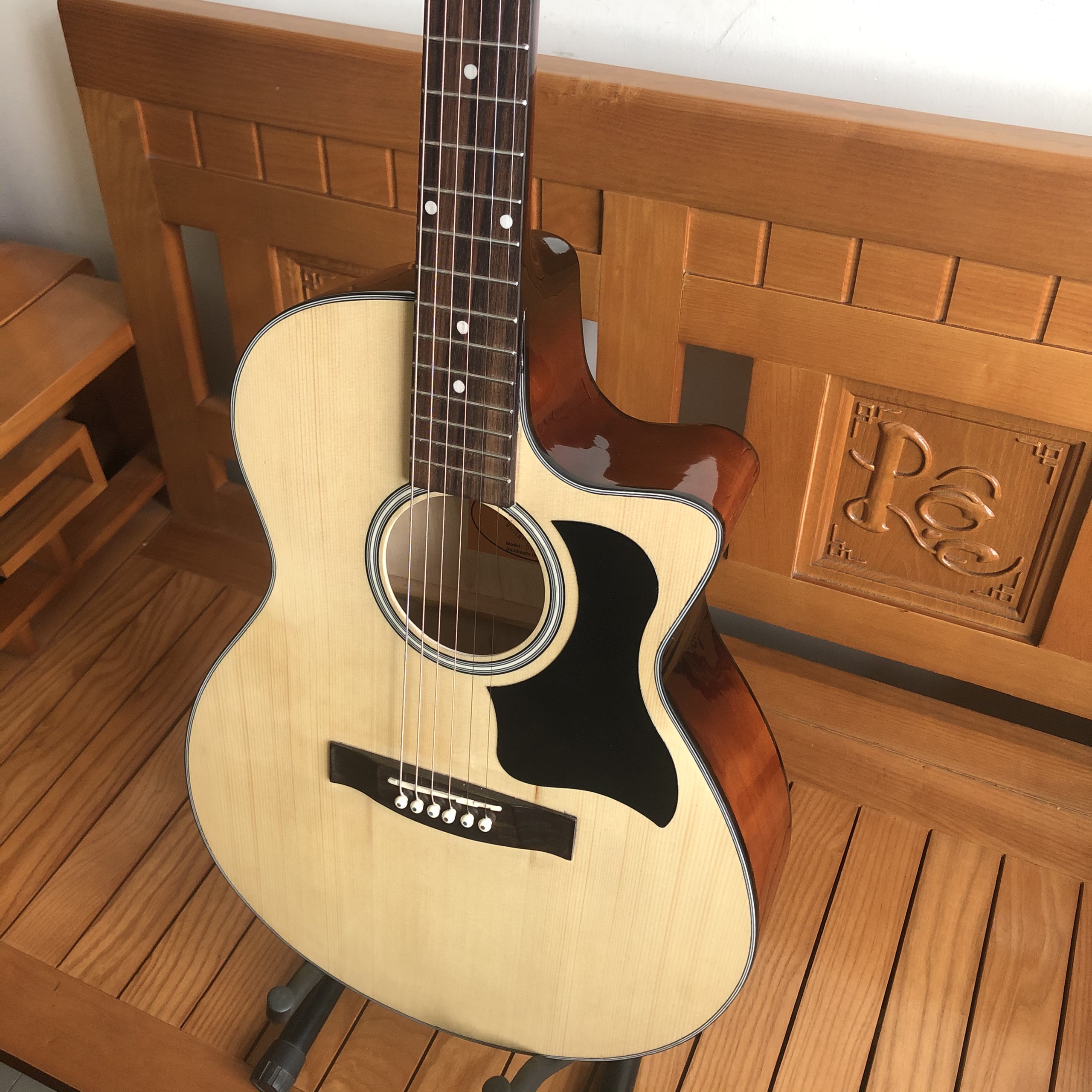 Đàn Guitar Acoustic DVE70 - Màu Gỗ