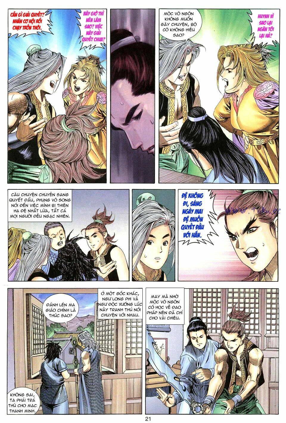 tuyệt thế vô song chapter 19 21