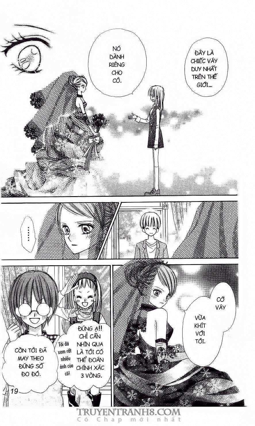 tiệm thời trang, love cotton chapter 19 16