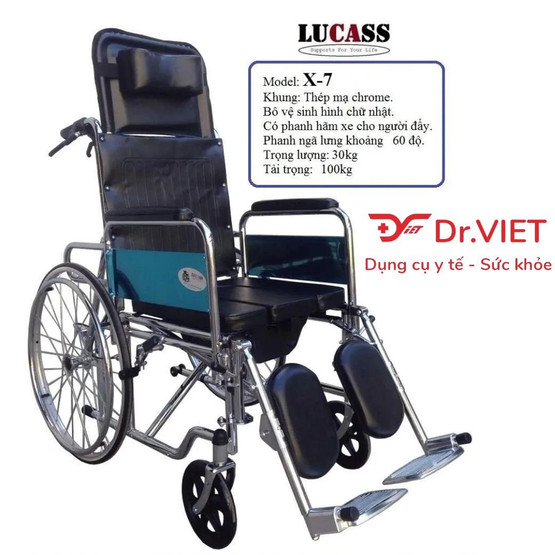 Xe Lăn Lucass X-7/  X-7B