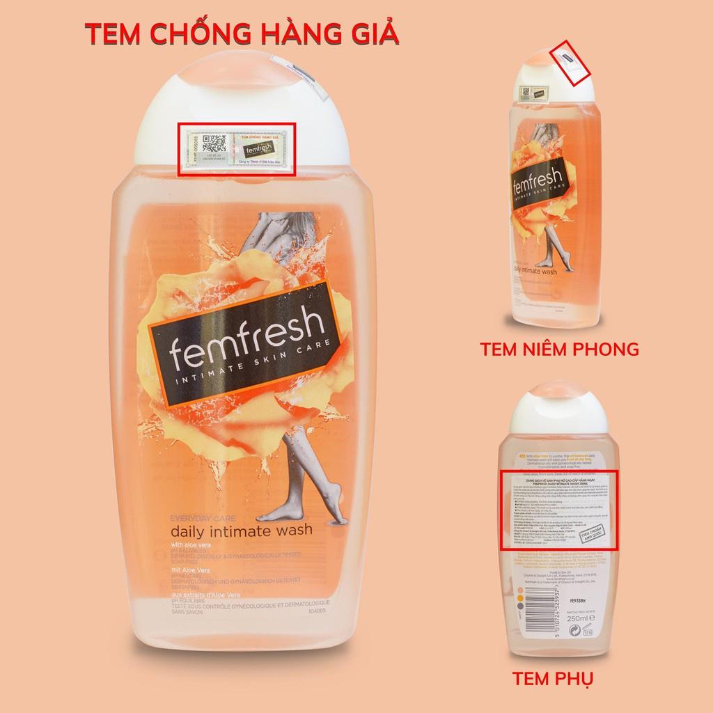 Dung Dịch Vệ Sinh Phụ Nữ Cho "COBE" Sạch, Thơm Suốt Ngày Dài Femfresh Daily Intimate Wash 150ml