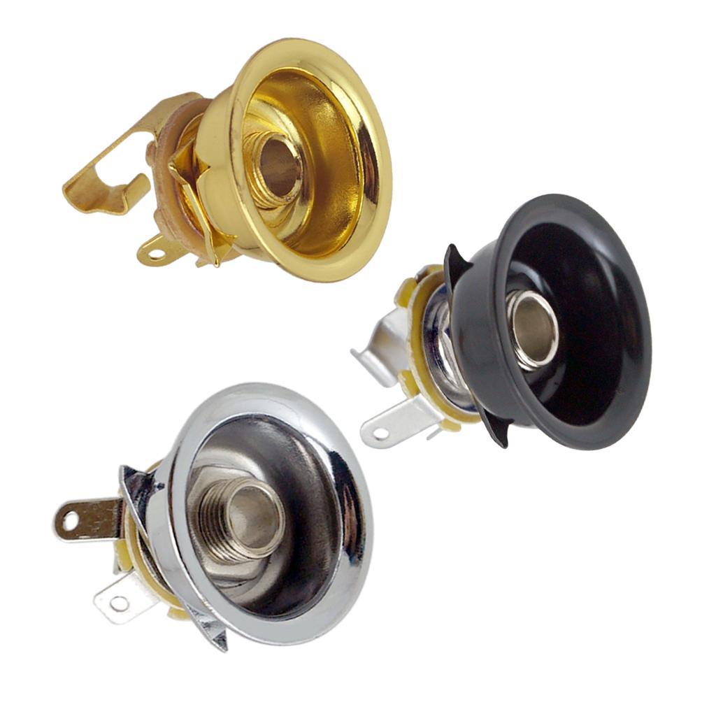 1/4'' Gold Stereo Output   Socket for  Guitar Parts Accessories