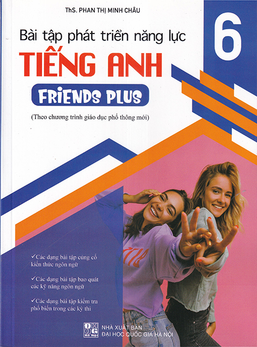 Sách - Bài tập phát triển năng lực Tiếng Anh 6 Friends Plus (Theo chương trình GDPT mới)