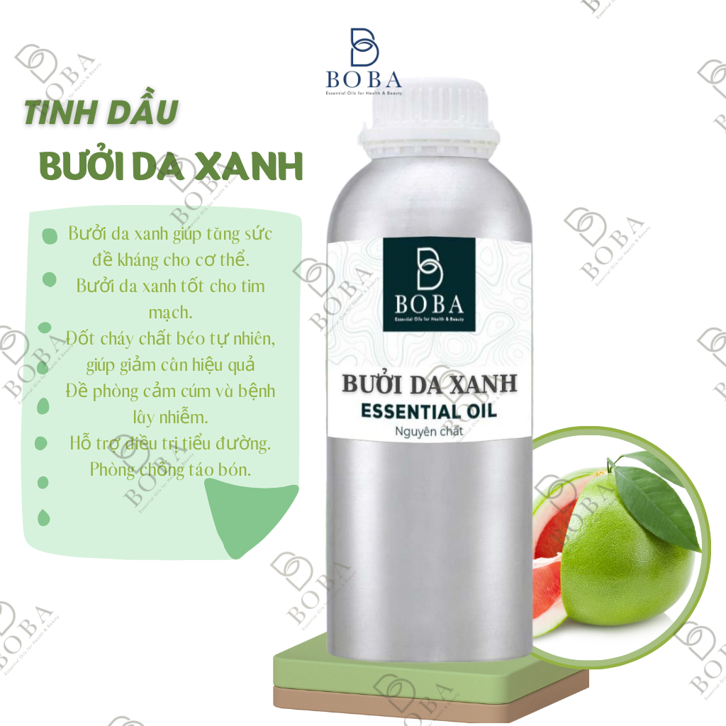 (HCM) Tinh Dầu Lít Nhập Ấn Khuếch Tán Hương Thơm, Xông Phòng, Thư Giãn, Kiếm Soát Mùi - BOBA NATURALS