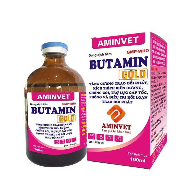 Butamin (100ml) trợ lực cấp tốc, chống còi - chỉ dùng trong thú y