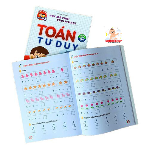 Toán Tư Duy Dành Cho Trẻ 4-6 Tuổi, Giúp Bé Tự Tin Vào Lớp 1