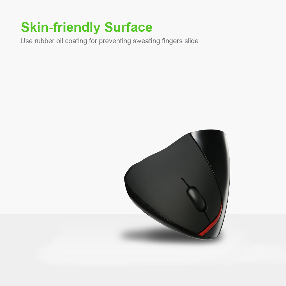 Chuột Dọc Quang Học Có Dây Ergonomic 5 Nút Cho Máy Tính Xách Tay PC