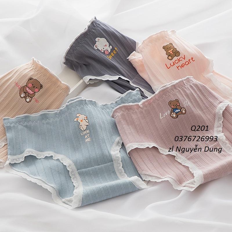Quần Lót Nữ Cotton Kháng Khuẩn LOVE ME Thời Trang Ngang Eo  Hàng Loại Đẹp.