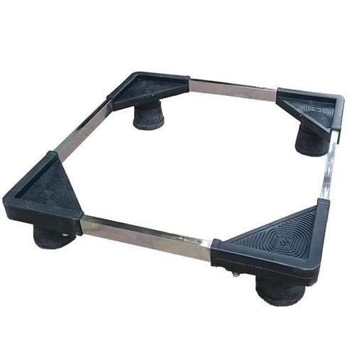 Kệ chân để máy giặt tủ lạnh, máy lọc nước inox đa năng, tiện lợi cho máy giặt