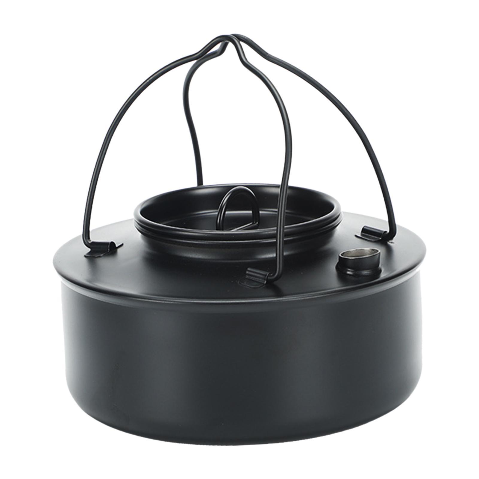 Outdoor Tea Coffee Pot Teapot Camping Kettle for Hiking Barbecue Backpacking