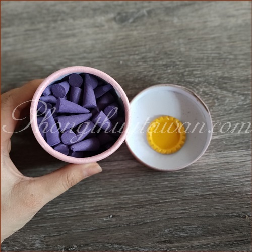 Nhang Nụ thảo mộc 40 nụ (hương hoa mộc lan, nhài ,lavender) tặng kèm đế như hình