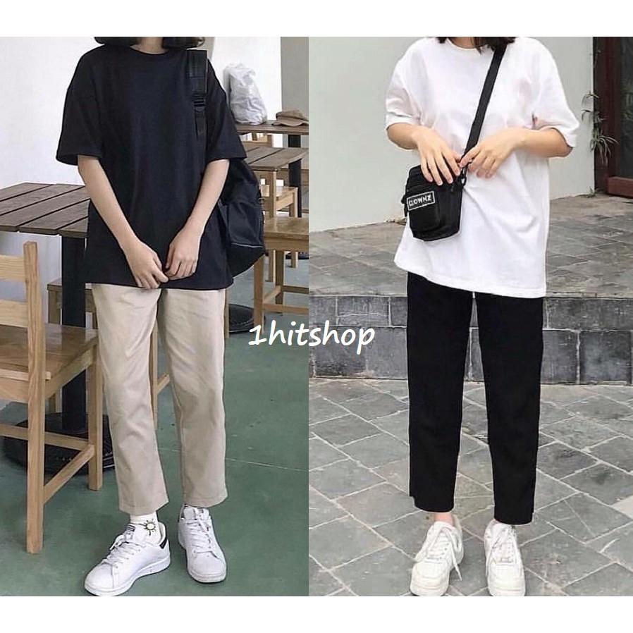 Quần ỐNG SUÔNG KAKI Unisex (FORM TRÊN MẮT CÁ CHÂN)