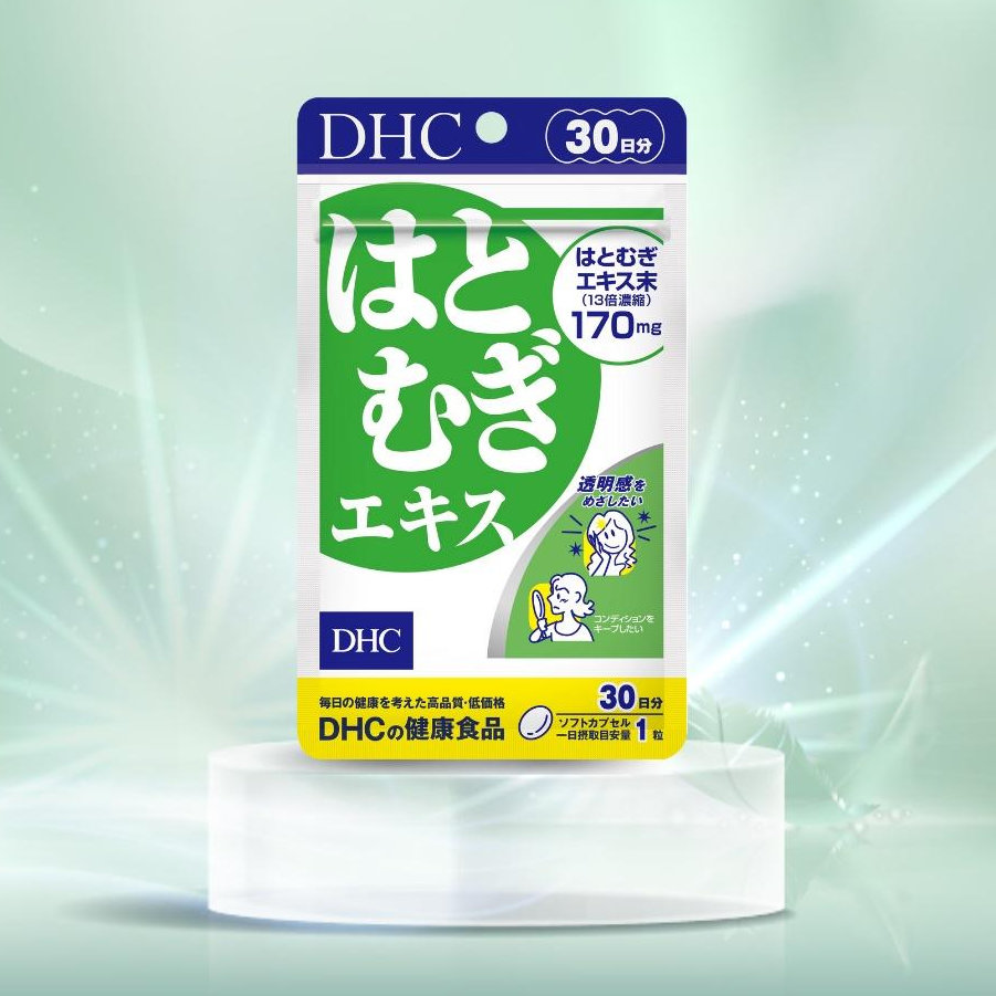 Viên uống trắng da DHC Nhật Bản Adlay Extract 30 Ngày