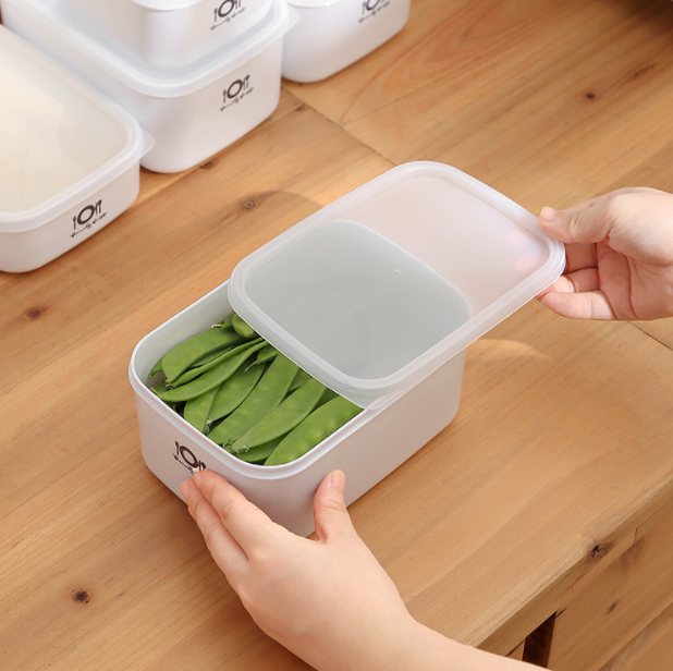 Hộp đựng thực phẩm hộp bảo quản thức ăn để tủ lạnh chất liệu nhựa an toàn cho lò vi sóng