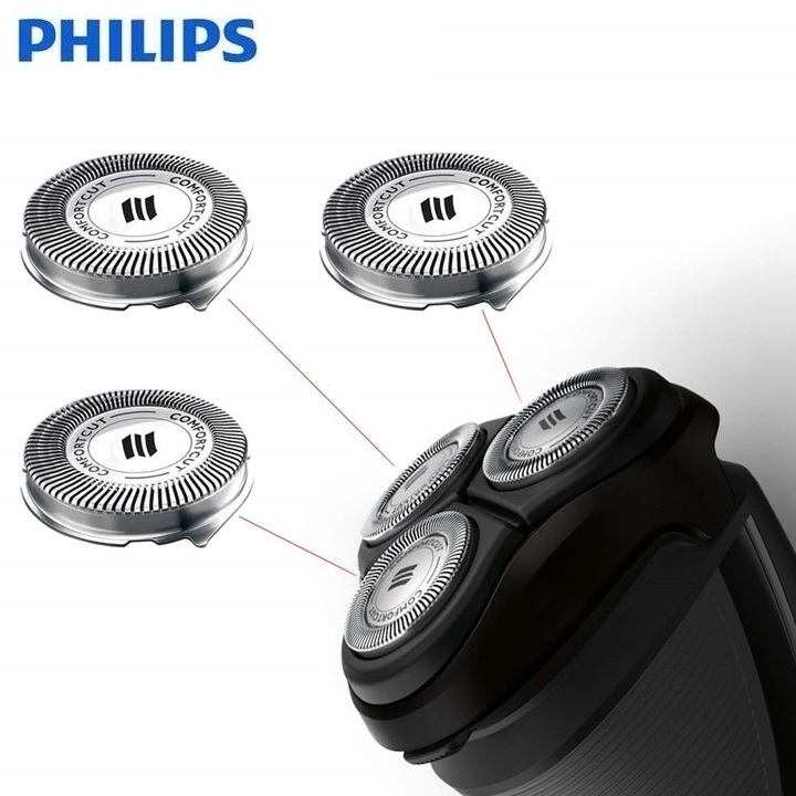 Bộ 2 lưỡi dao cạo râu Philips SH30, dùng cho Serial 1000, 2000 và 3000 - Hàng Nhập Khẩu