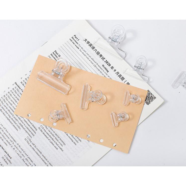 Kẹp Giấy, Hồ Sơ Paper Clip Trong Suốt H102