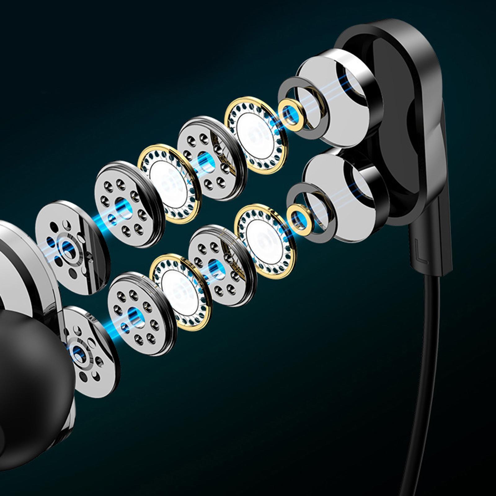 Sport Wired Earbuds Headphones In-Ear 3.5mm for Workout Stylish