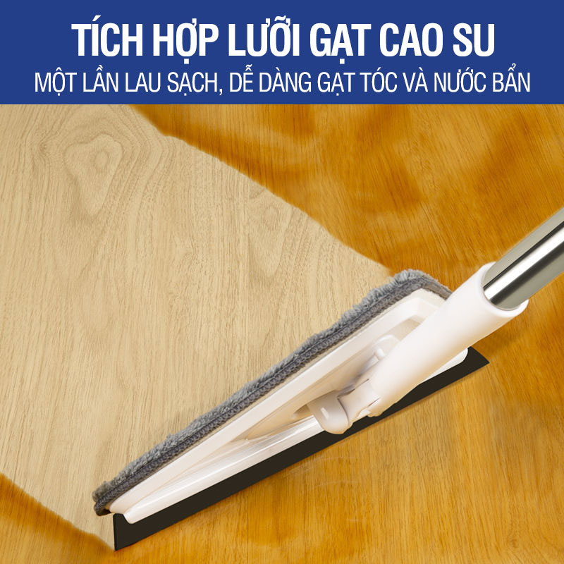 Cây lau trần nhà, chổi lau tường đa năng hình tam giác - Kitimop A3