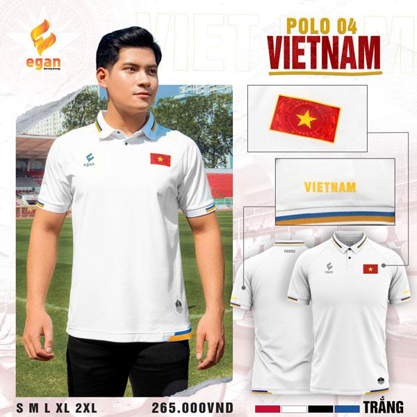 Áo Polo Egan Logo Việt Nam - (Thiết kế trẻ trung, chất vải thoáng mát)