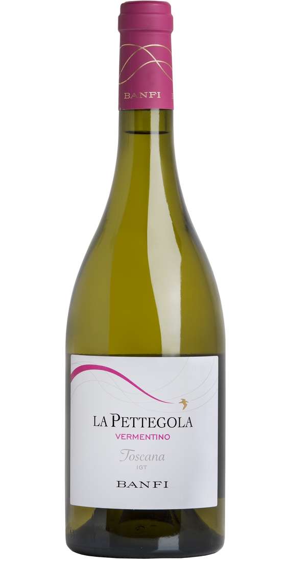 Rượu vang trắng Ý Banfi, La Pettegola, Vermentino