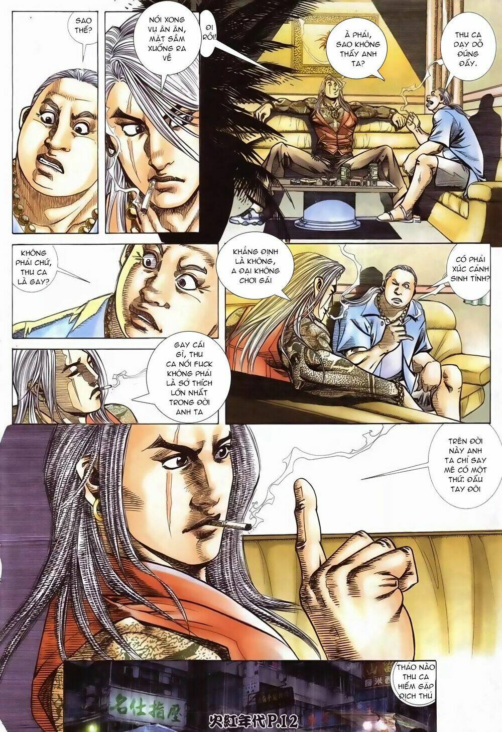 hỏa hồng niên đại hắc cốt đường chapter 101 11