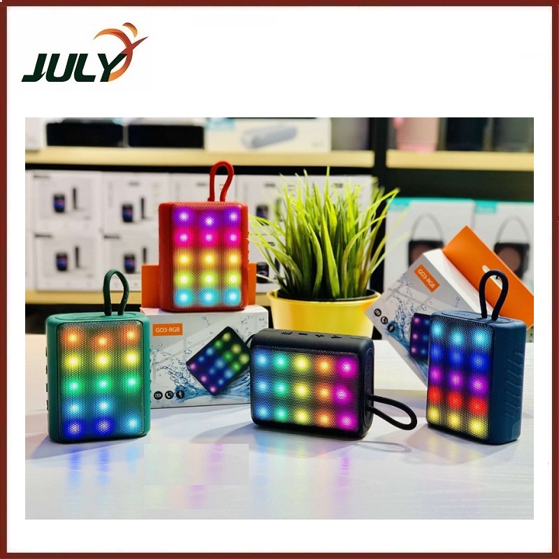 LOA BLUETOOTH MINI G03 LED RGB - JL - MÀU NGẪU NHIÊN